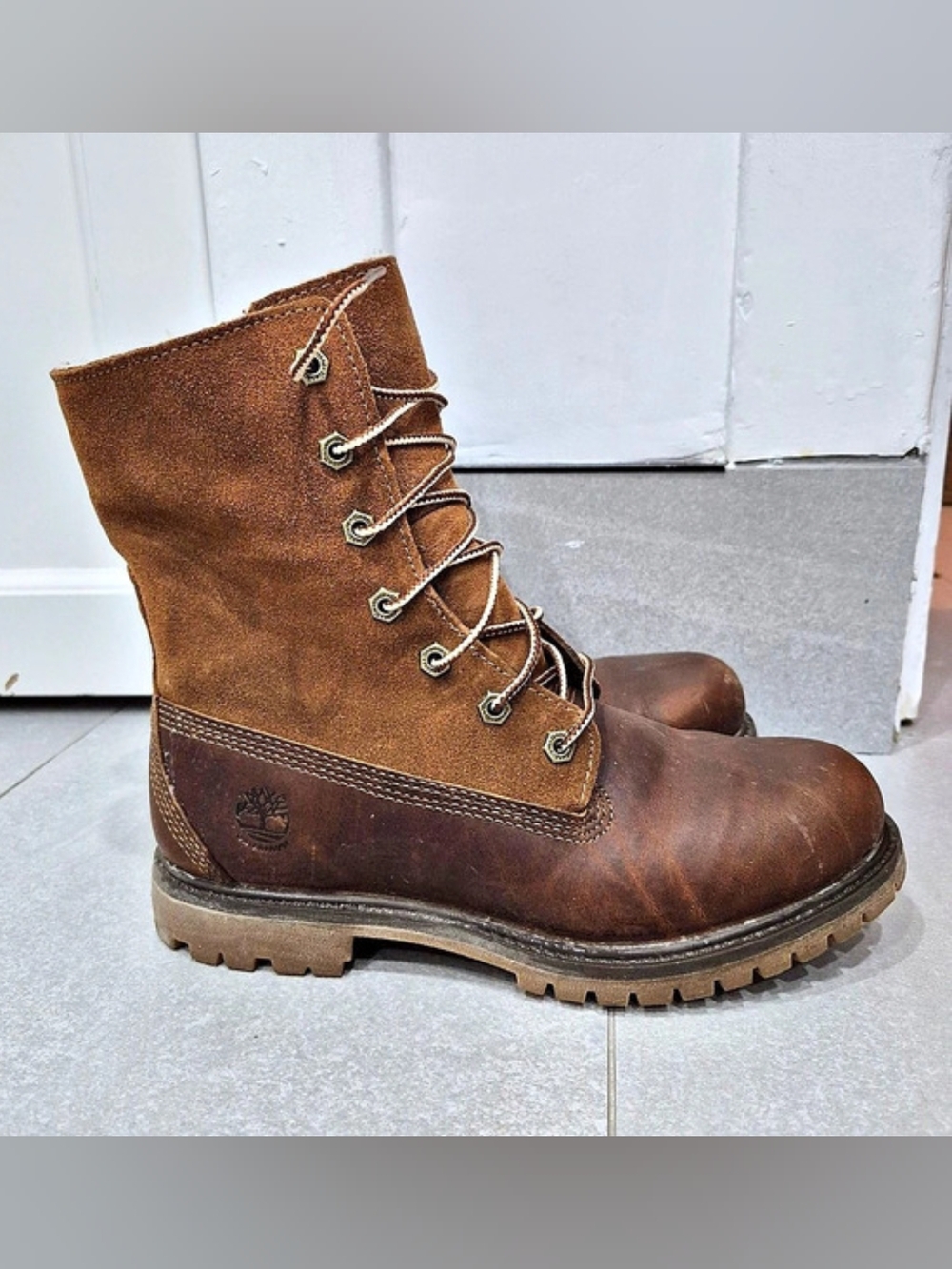 Timberland 6-Inch Premium Waterproof Boot Waterproof Boots Brown US 7.5